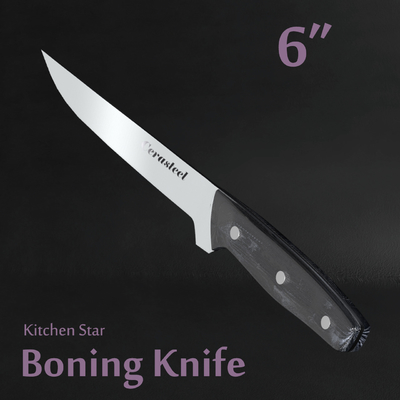 Lightweight 6 Inch Cerasteel Kitchen Knife Personalized Eco Friendly